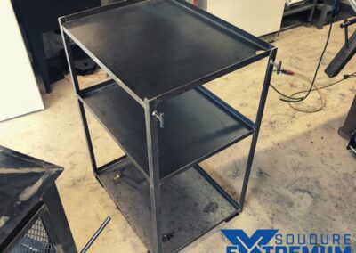 Fabrication chariot informatique acier – Soudure Extremum