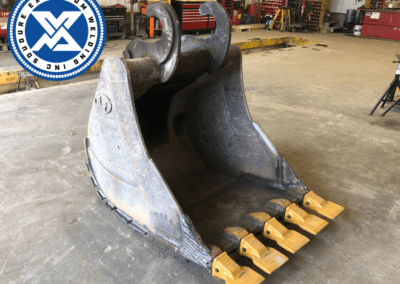 Fabrication godet à roches – Soudure Extremum Estrie