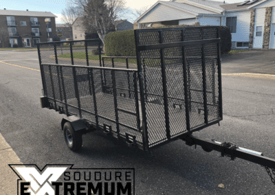 Modification remorque côté amovible – Soudure Extremum