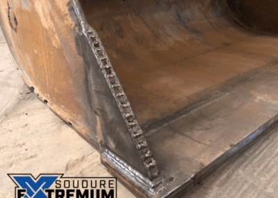 Réparation coin de godet – Soudure Extremum